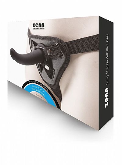 Luxury Strap On With Black Dildo Ομοίωμα με Ζώνη